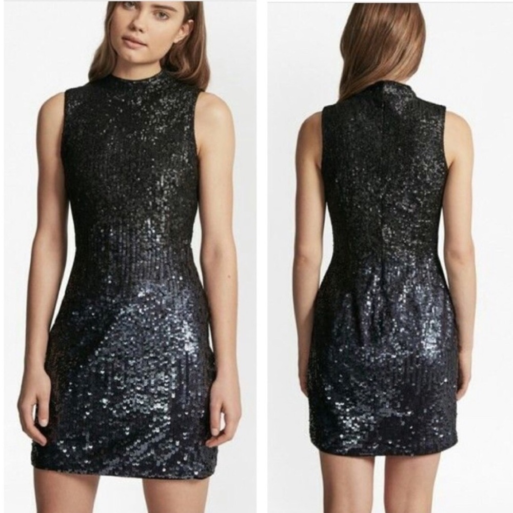 💜 NWT French Connection Starlight Blue Dress Size 6 💜